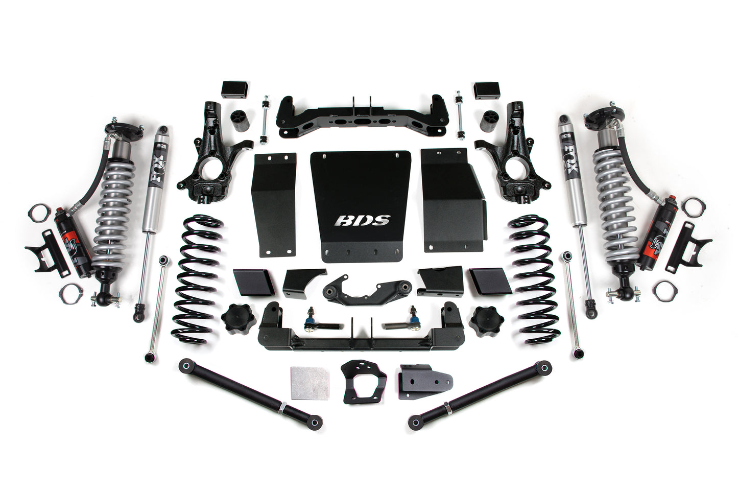 2015-2019 GM SUV 4WD 6" Suspension Lift Kit Alum/Stamped 6" Rear Coil Spring