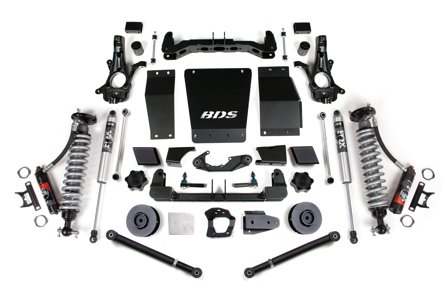 2015-2019 GM SUV 4wd 4" Suspension Lift Kit Alum/Stamped 3" Rear Coil Spring