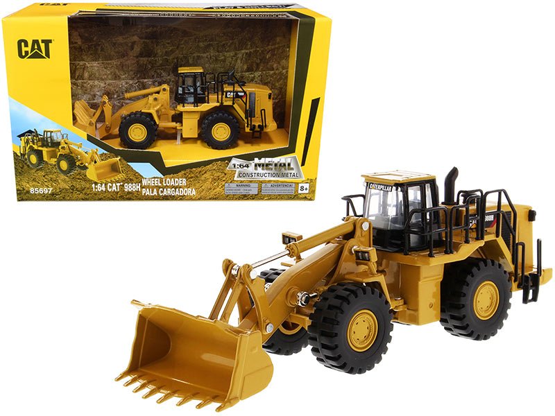 CAT Caterpillar 988H Wheel Loader "Play & Collect!" 1/64 Diecast Model by Diecast Masters free shipping USA