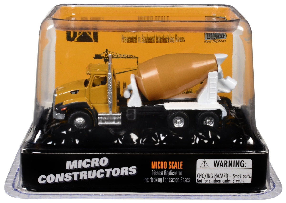 CAT Caterpillar CT660 Concrete Mixer Yellow "Micro-Constructor" Series Diecast Model by Diecast Masters free shipping USA
