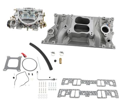 Edelbrock Performer Vortec Intake Manifold and Carburetor Kits - 2007