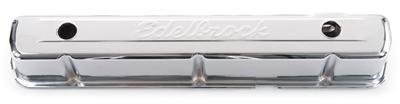 Edelbrock Signature Series Chrome Valve Covers - 4477