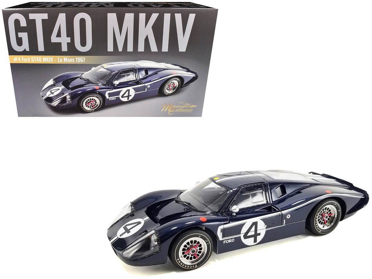 Ford GT40 MKIV #4 Denny Hulme - Lloyd Ruby "Holman & Moody" "24 Hours of Le Mans" (1967) "Masterpiece Collection" 1/12 Diecast Model Car by ACME free shipping USA