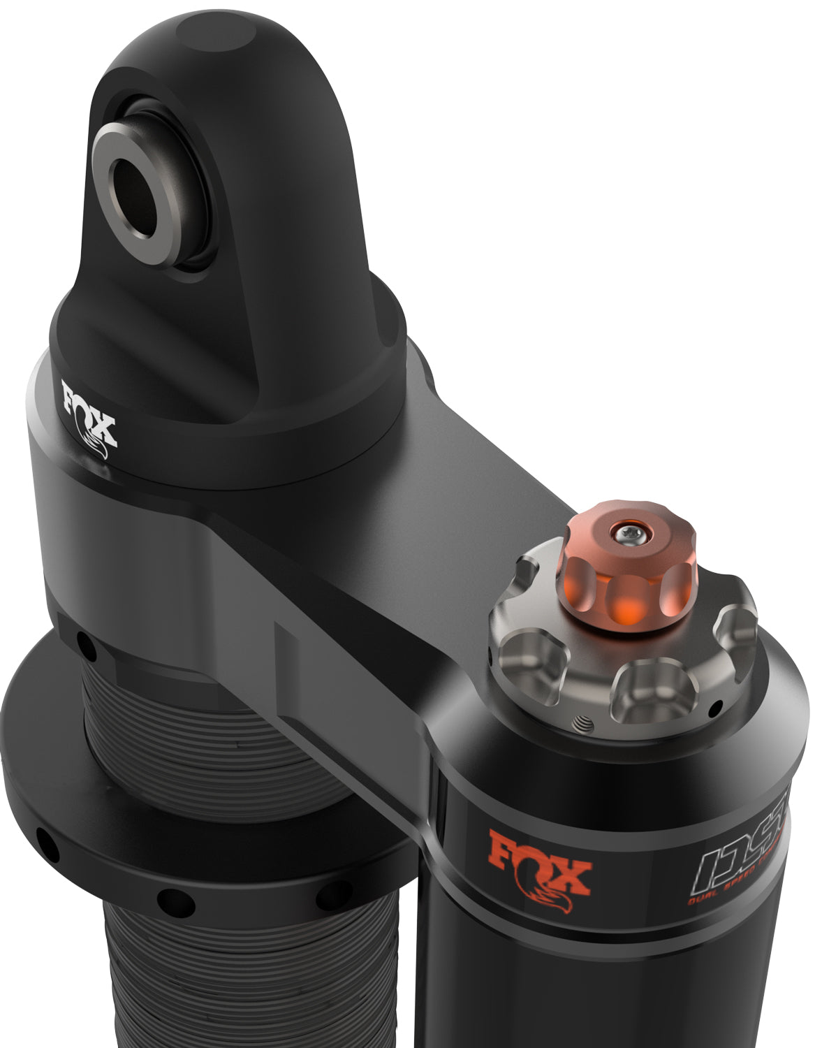 FACTORY RACE 2.5 X 12 COIL-OVER INTERNAL BYPASS PIGGYBACK SHOCK - DSC ADJUSTER