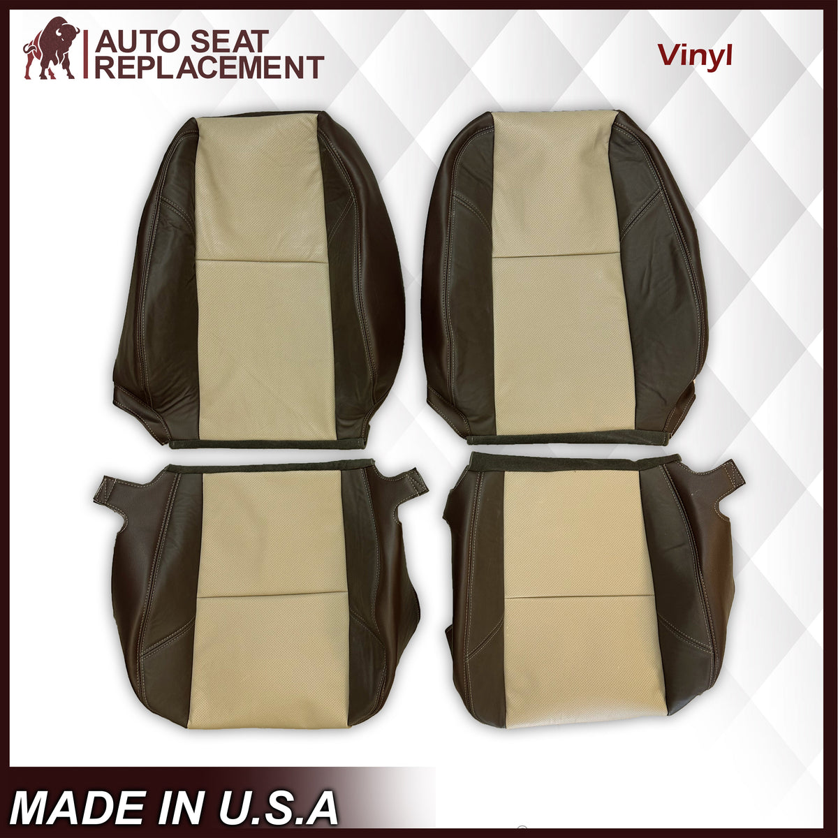 2007-2014 Chevy Silverado Seat Cover In 2tone Gray/Black: Choose From Variation