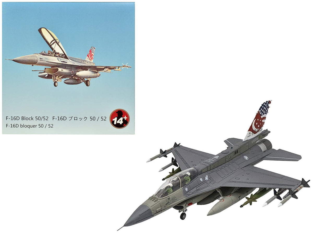 General Dynamics F-16D Fighting Falcon Fighter Aircraft "425th Fighter Squadron Best of Both Worlds Peace Carvin II 25th Anniversary Livery 56th Fighter Wing Luke AFB" (2018) United States Air Force 1/72 Diecast Model Airplane free shipping USA