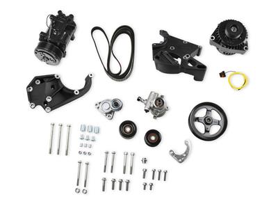 Holley LS Engine Swap Accessory Drive Systems - 20137BK