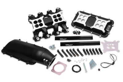 Holley EFI LS Mid-Rise Intake Manifolds - 300135BK
