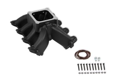 Holley LS Split Design Carbureted Intake Manifolds - 300295BK
