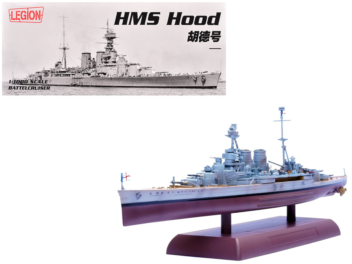HMS Hood Battlecruiser "British Royal Navy" 1/1000 Diecast Model by Legion free shipping USA