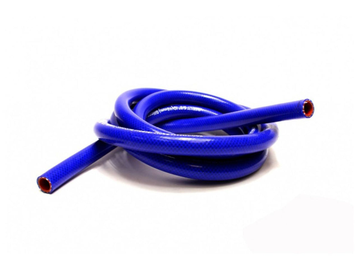 HPS High Temp 1" ID (25mm) Reinforced Blue Silicone Heater Hose