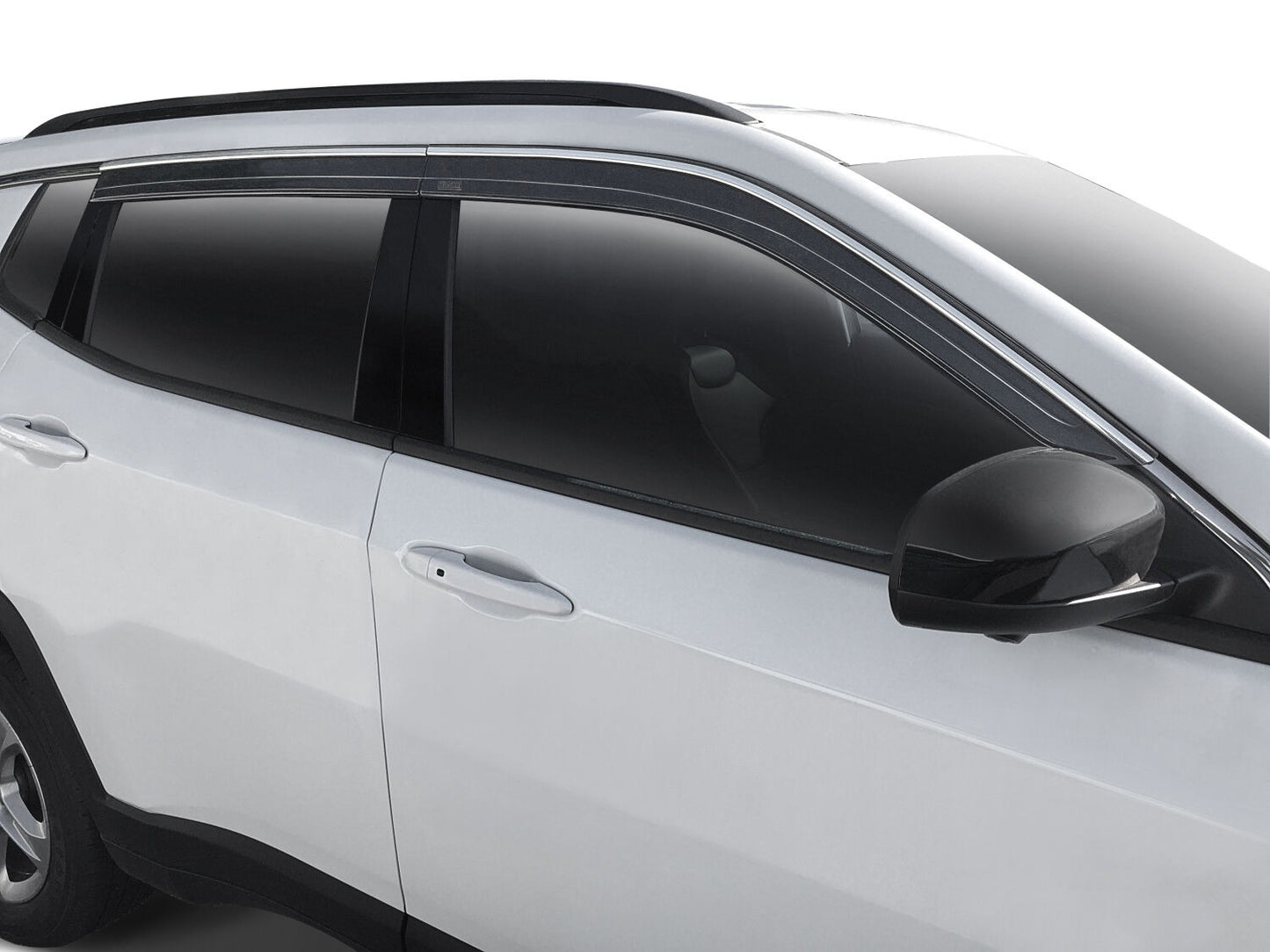 Husky 2884061 Low Profile Ventvisor Side Window Deflector 4PC 17-23 Jeep Compass