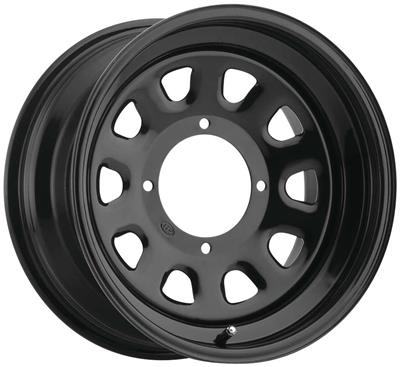 ITP Delta Steel Black Wheels - 1425579014B