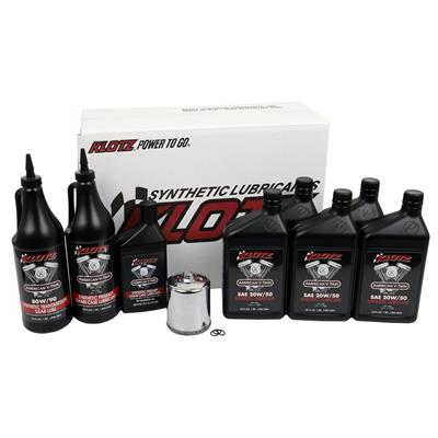 Klotz Synthetic Premium V-Twin Oil Service Kits - KH106