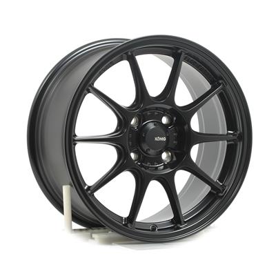 Konig Dekagram Semi-Matte Black Wheels - DK86108405