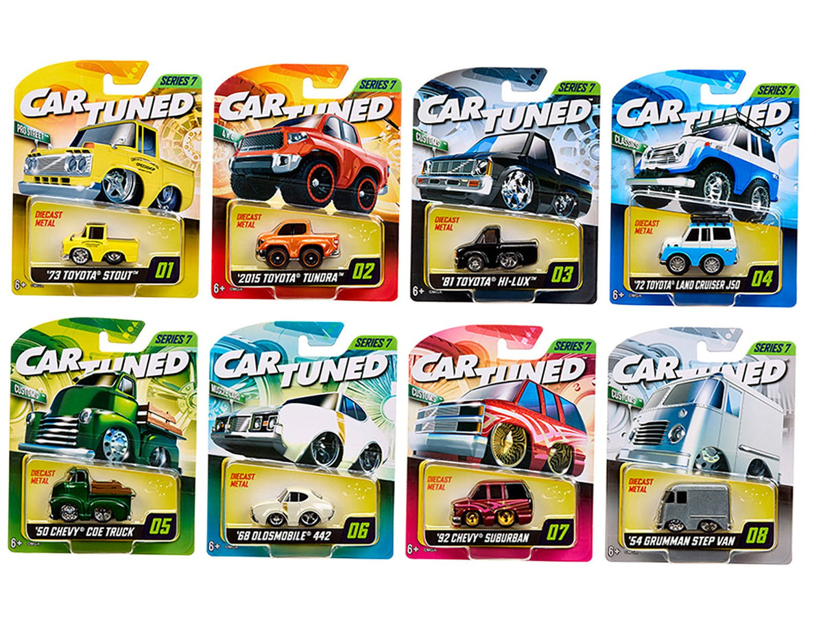 "Mainline" 2025 Series 7 Set of 8 Pieces Diecast Model Cars by CarTuned free shipping USA