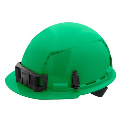 Milwaukee Front Brim Vented Hard Hats with 4-Point Ratcheting Suspension - 48731206