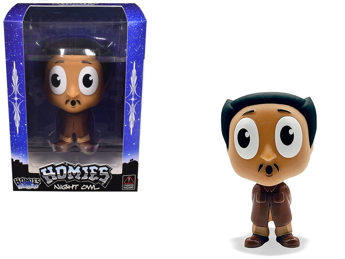 Night Owl 4.5" Figure "Homies Big Headz" Series 5 Model by Homies free shipping USA