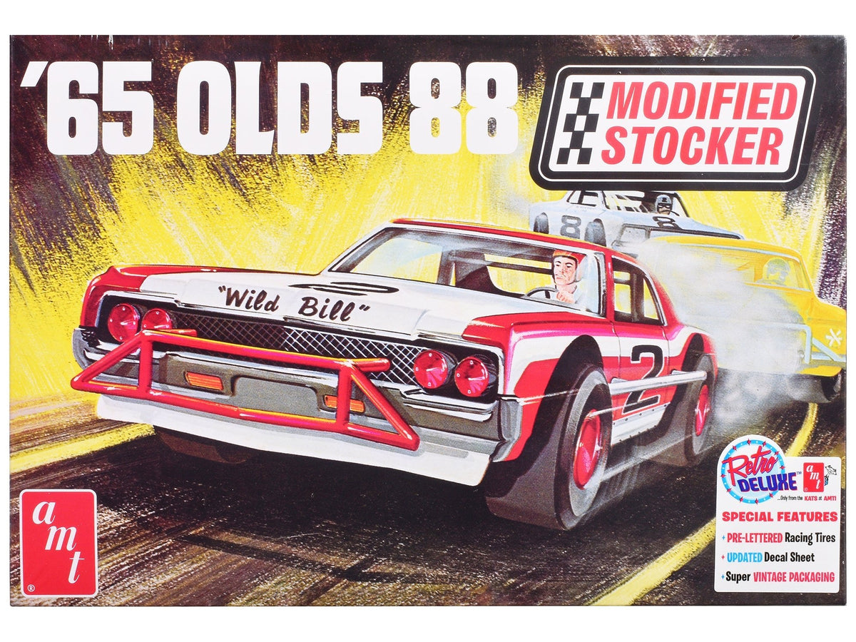 Skill 2 Model Kit 1965 Oldsmobile 88 "Modified Stocker" 1/25 Scale Model by AMT free shipping USA