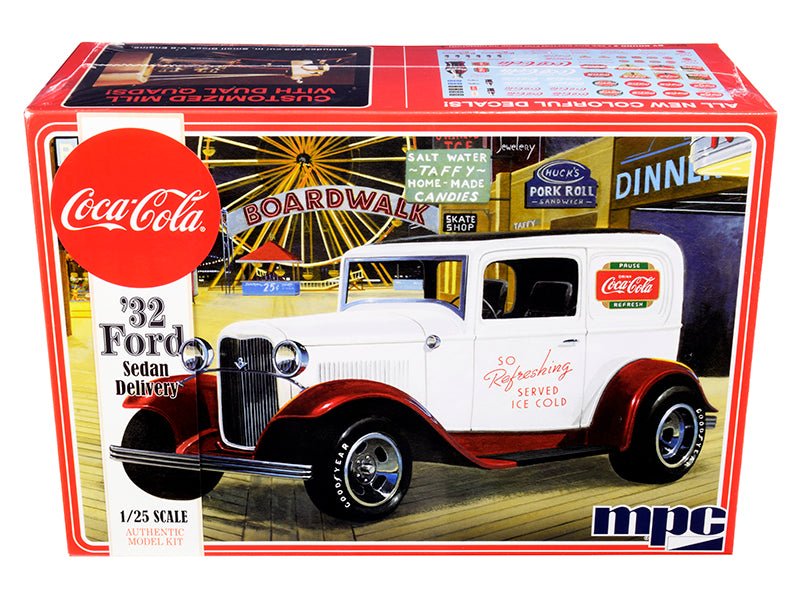 Skill 3 Model Kit 1932 Ford Sedan Delivery "Coca-Cola" 1/25 Scale Model by MPC free shipping USA