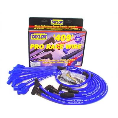 Taylor 409 Pro Race Spiro-Wound 10.4mm Spark Plug Wires - 79667