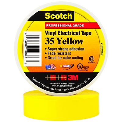 3M Products Scotch Multi-Colored Premium Vinyl Electrical Tape - 7000006096