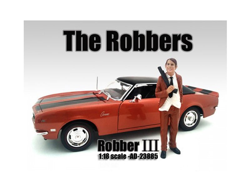 "The Robbers" Robber III Figure For 1:18 Scale Models by American Diorama free shipping USA
