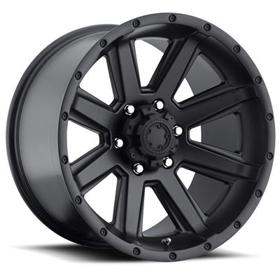 Ultra Wheel 195 Crusher Satin Black Wheels - 1957883SB