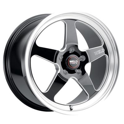 Weld Performance Ventura Drag Gloss Black Wheels - S155B0067P51