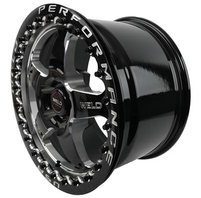Weld Performance Ventura Beadlock Gloss Black Wheels - S90470022P42
