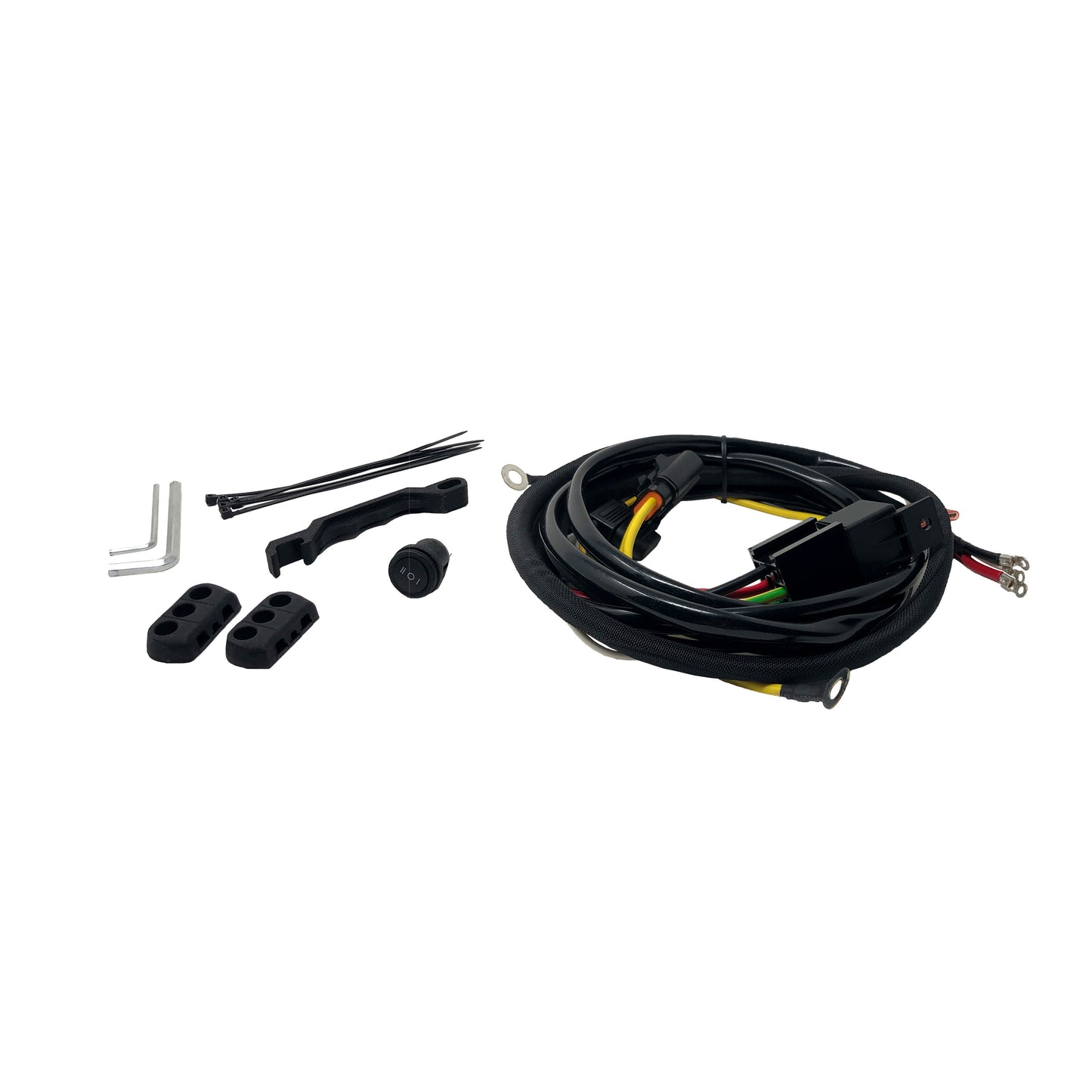 KC FLEX ERA LED Light Bar Wire Harness Switch Relay