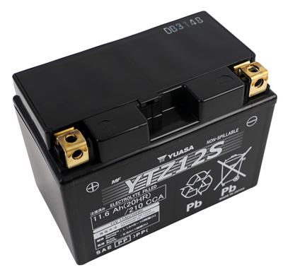 Yuasa AGM High Performance Maintenance-Free Batteries - YTZ12S