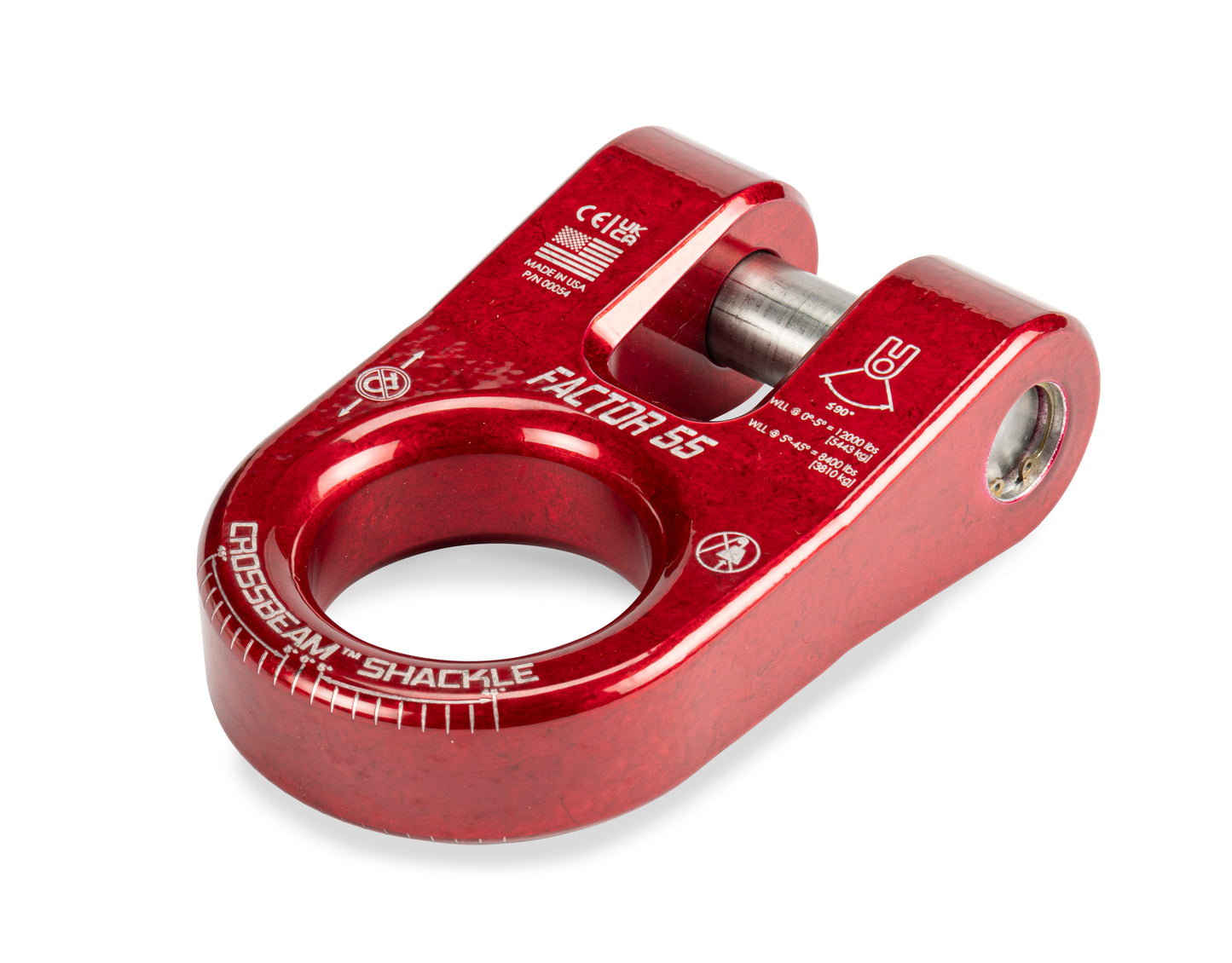CROSSBEAM SHACKLE RED