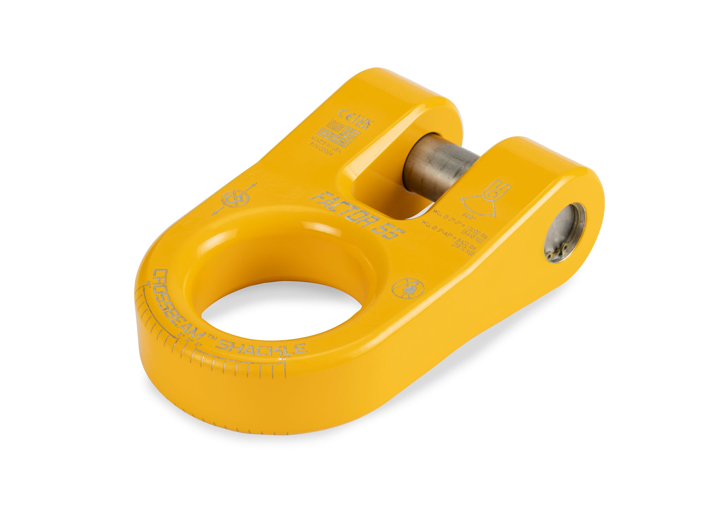 CROSSBEAM SHACKLE YELLOW