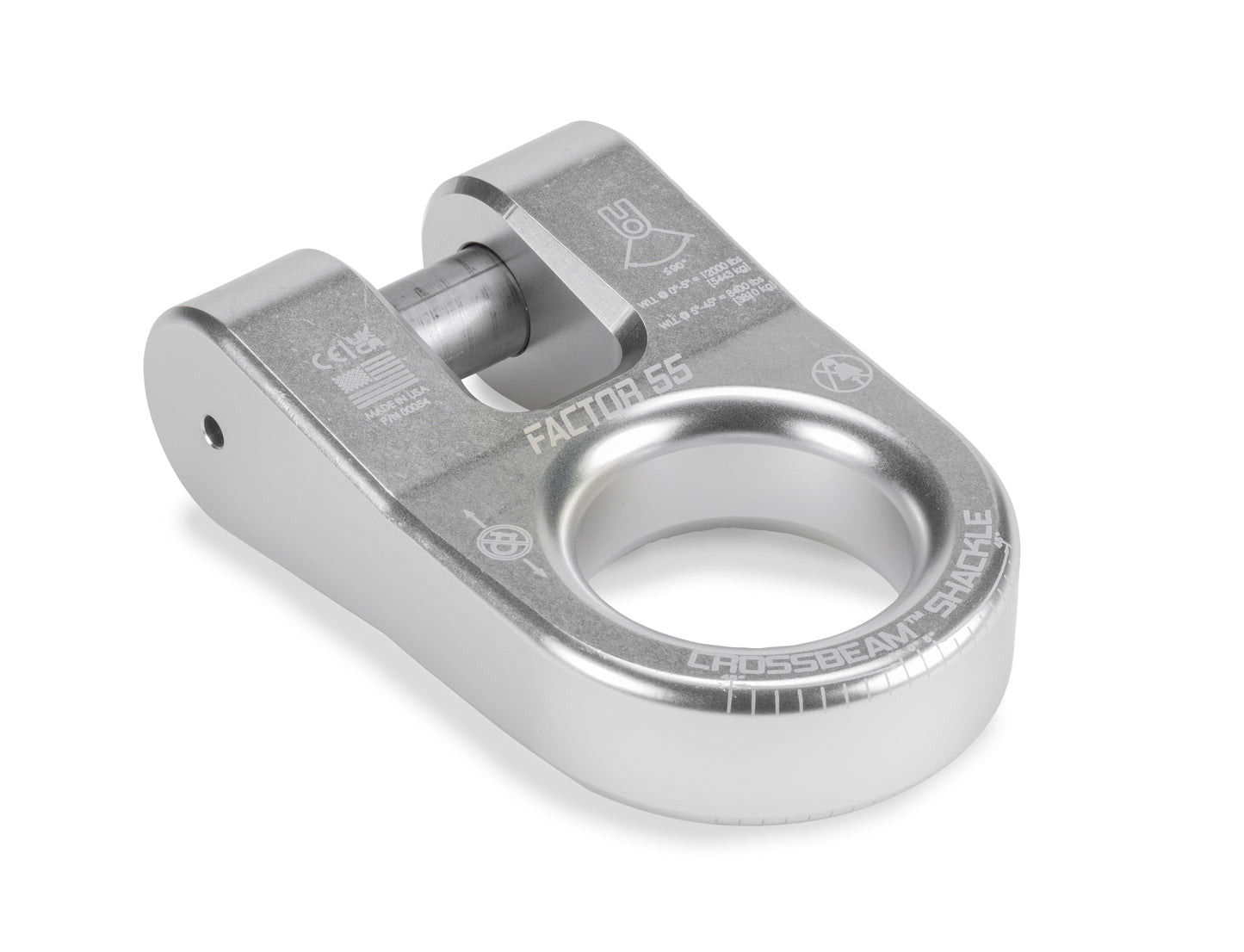 CROSSBEAM SHACKLE SILVER