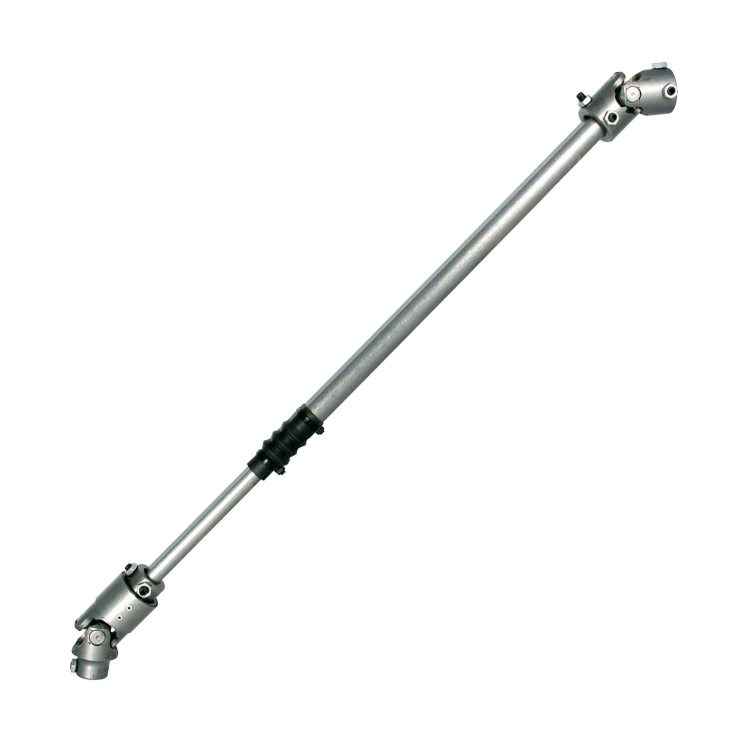 Borgeson - Steering Shaft - P/N: 000915 - 1976-1986 Jeep CJ Heavy Duty Telescopic Steel Steering Shaft. Connects From Factory Column To Steering Box. For Jeeps With Manual Steering. Includes Vibration Reducer Upgrade.