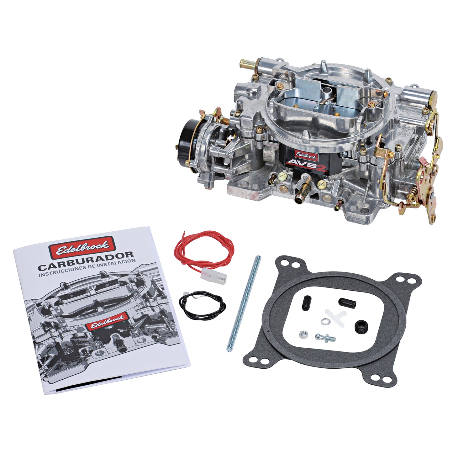 AVS2 Carburetor #1906-CP 650 CFM W/ Electric Choke  Chrome Plasma Finish