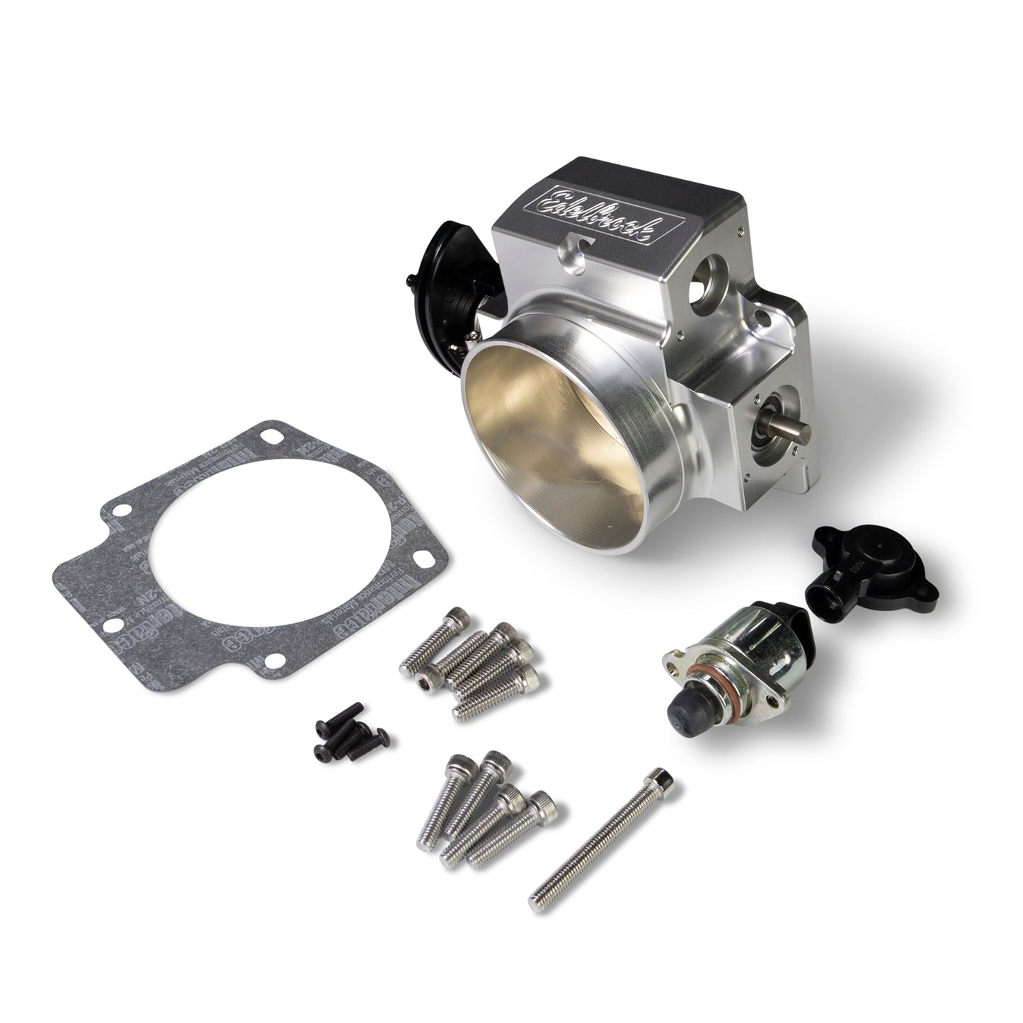 Edelbrock Victor LS Series 90mm Throttle Body  Satin