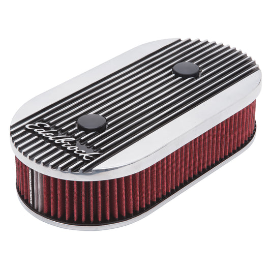 Elite II Air Cleaner #4272 With Washable Filter  Polished Finish