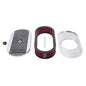 Elite 2 Series Polished Oval Air Cleaner For Single 4-bbl Carb - 2.5" Element