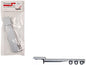 48ft 3-Axle Drop Deck Trailer with Chrome Wheels and Silver Top 1/87 (HO) Plastic Model by Promotex  free shipping USA