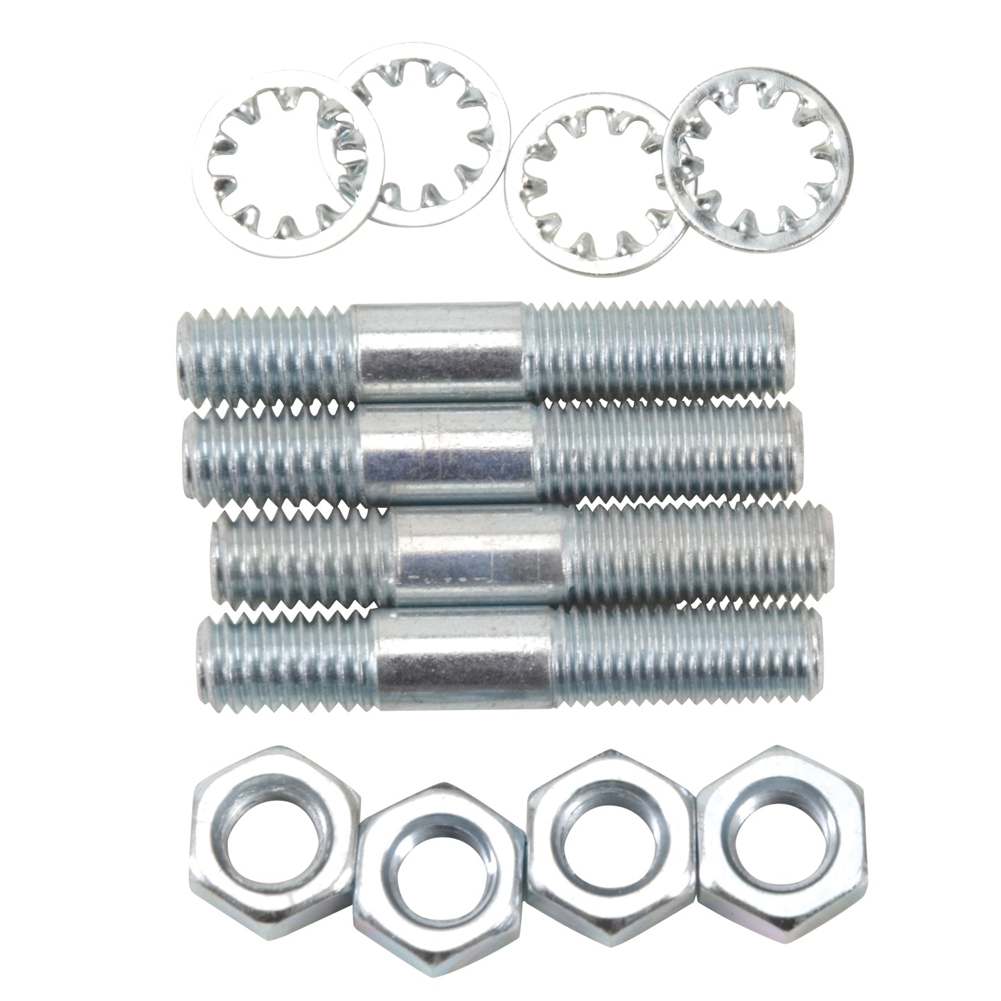 Carburetor Stud Kit - (5/16"-18 X 1-3/4") In Zinc Finish