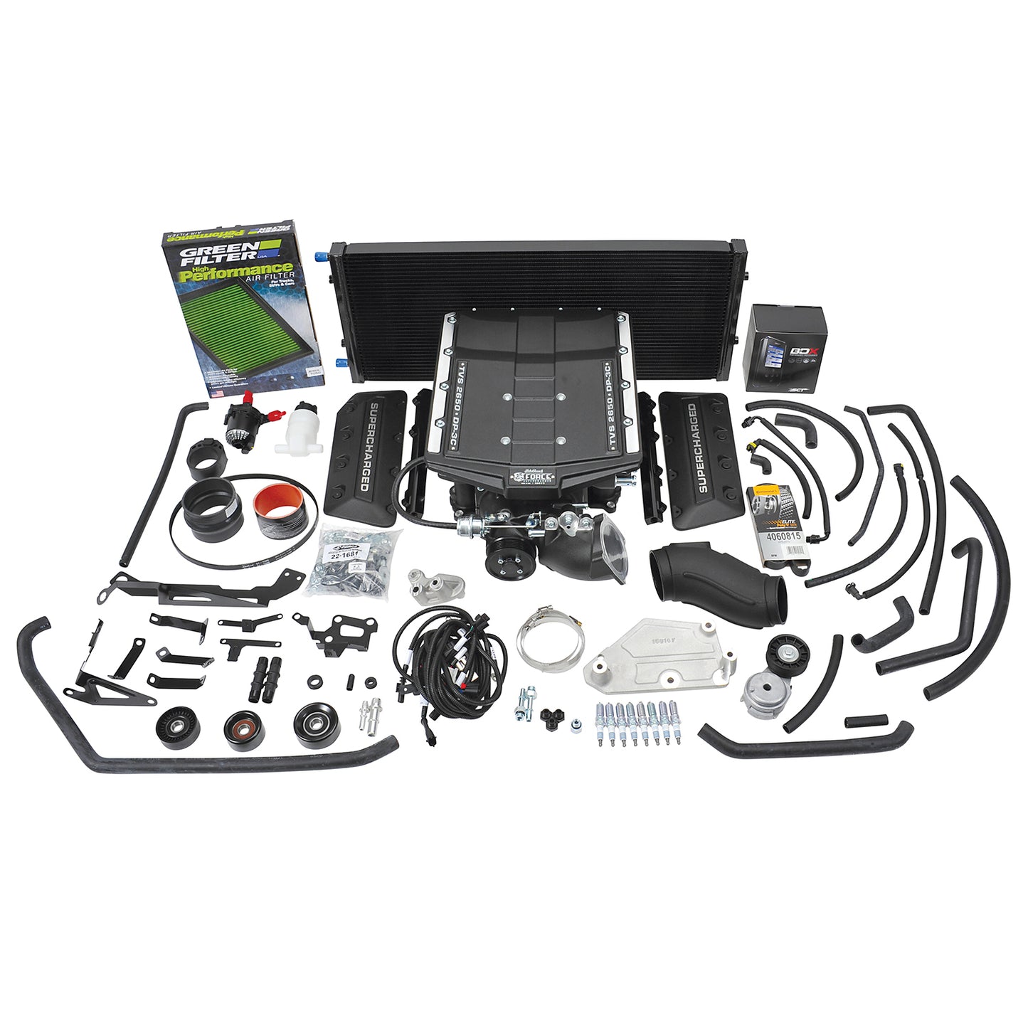 Competition Intake  Ford Mustang  2015-2020  For Modular Inlet Supercharger