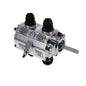 Reverse Rotation 2 Stage Front Pressure Oil Pump 1.4" Pressure  1.4" Scavenge X1