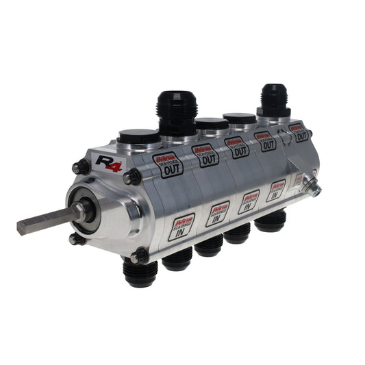 Five Stage R4 Oil Pump Left Side Mount  Male Hex Shaft With Rear Drive