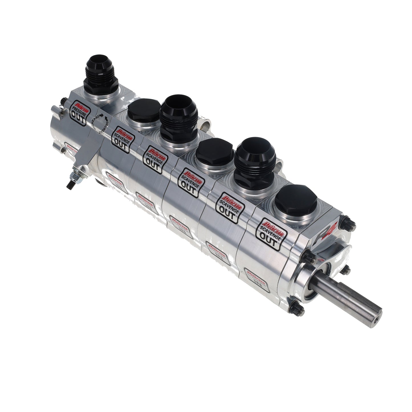 6 Stage Oil Pump 1.4" Pressure  1.4" Scavenge (x5) Dual Mount Right Side