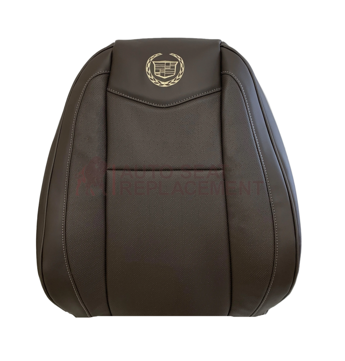 2007-2014 Cadillac Escalade Platinum Edition Replacement Synthetic Leather or Genuine Leather Seat Cover In Brown