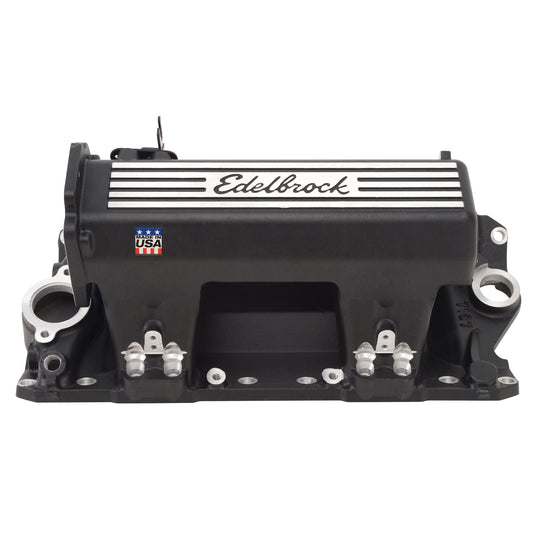 Pro-Flo XT Small Block Chevy EFI Black Intake Manifold