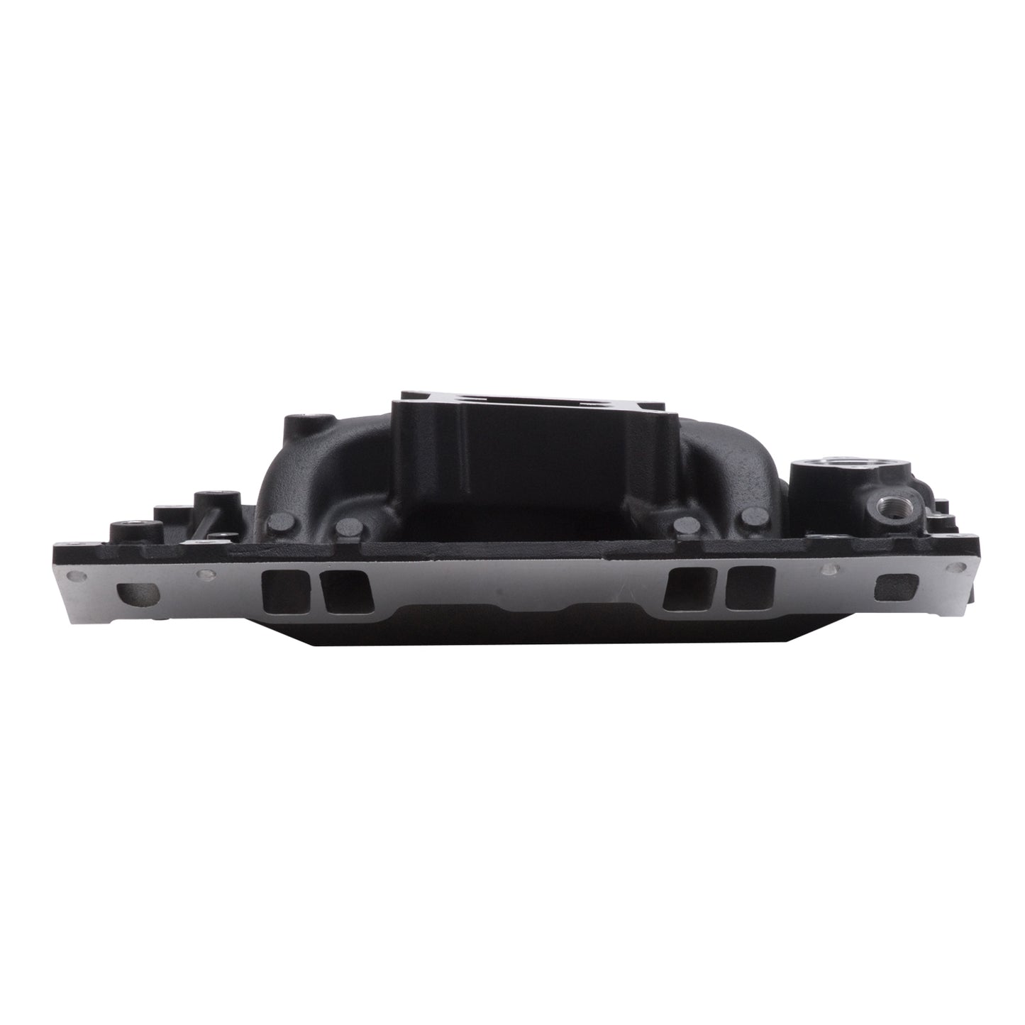 Performer RPM AIR-GAP Small Block Chevy Vortec Black Intake Manifold
