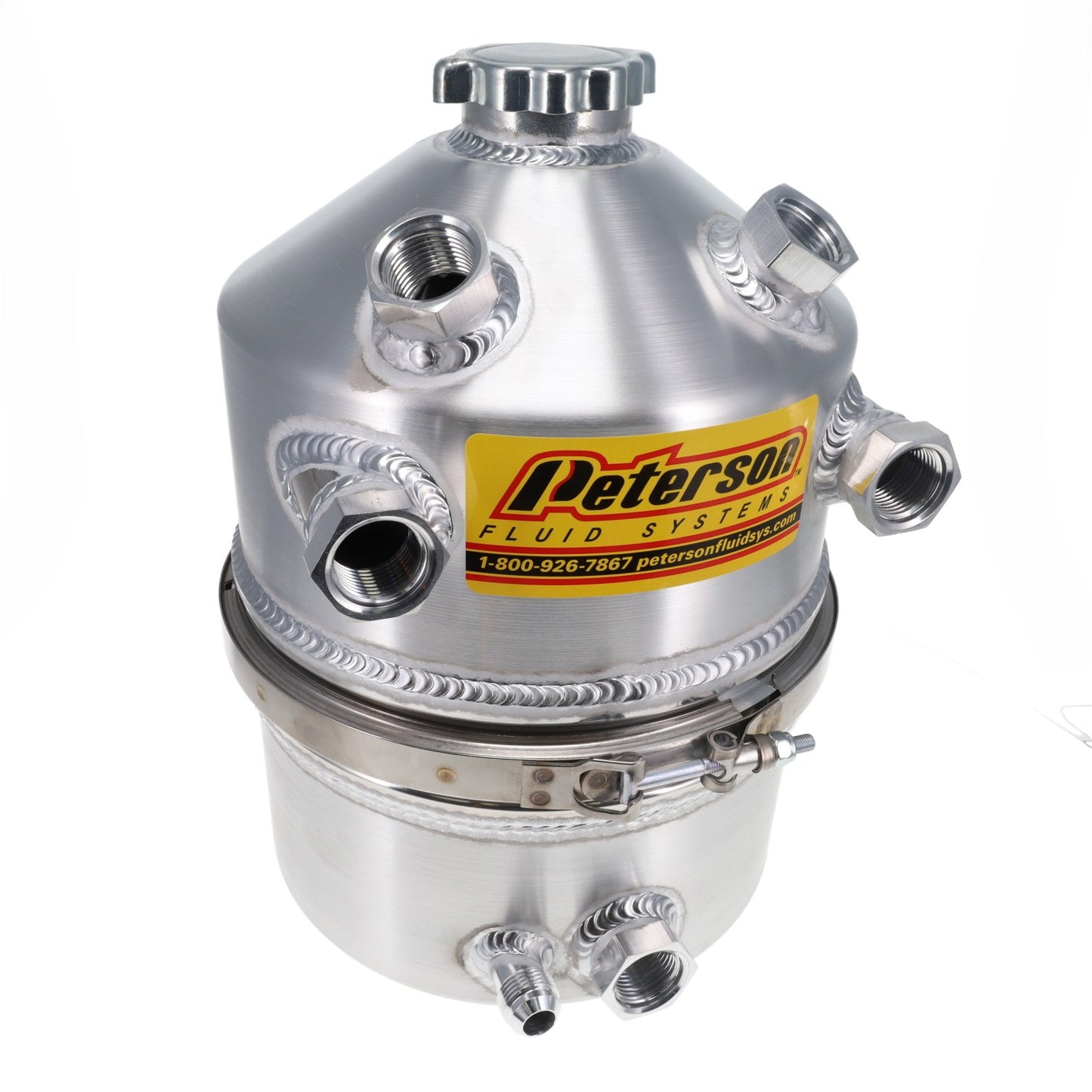 3.0 GALLON OIL TANK - DUAL SCAVENGE RETURN DUAL BREATHER